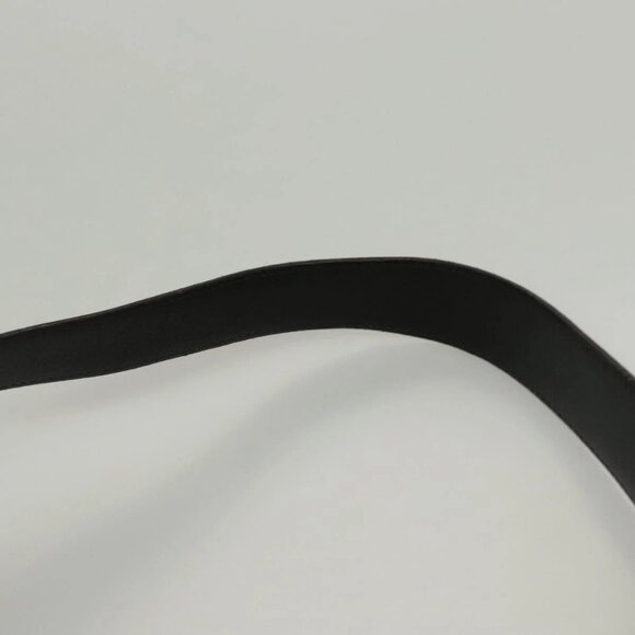 CELINE Macadam Canvas Shoulder Bag PVC Leather Black Gold Auth 119071 - Picture 9 of 16